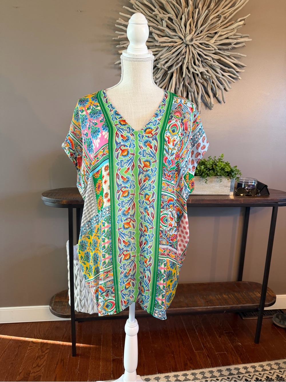 Johnny‎ Was Diskana Alexandria Blouse Oversized NWT